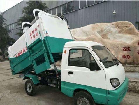 點擊查看詳細信息<br>標題：自卸式電動四輪垃圾車 閱讀次數(shù)：1845